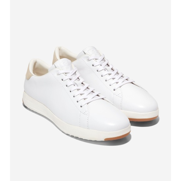 Cole Haan Grandpro Tennis Mens Size 11.5 W Sneaker Shoes WhiteLeather C22584